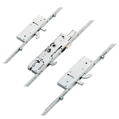 Fullex 3 Hook 2 Pin 4 Roller Multi Point Door Lock Mechanism