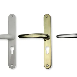 Union Style 48mm Pz Upvc Door Handles 215mm Fixings