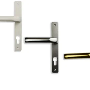 Fuhr 72mm Pz Upvc Door Handles 180mm Fixing 8mm Spindle Hoppe London Reversible