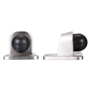 Silver Door Stop Floor Mounted ZAS84SS